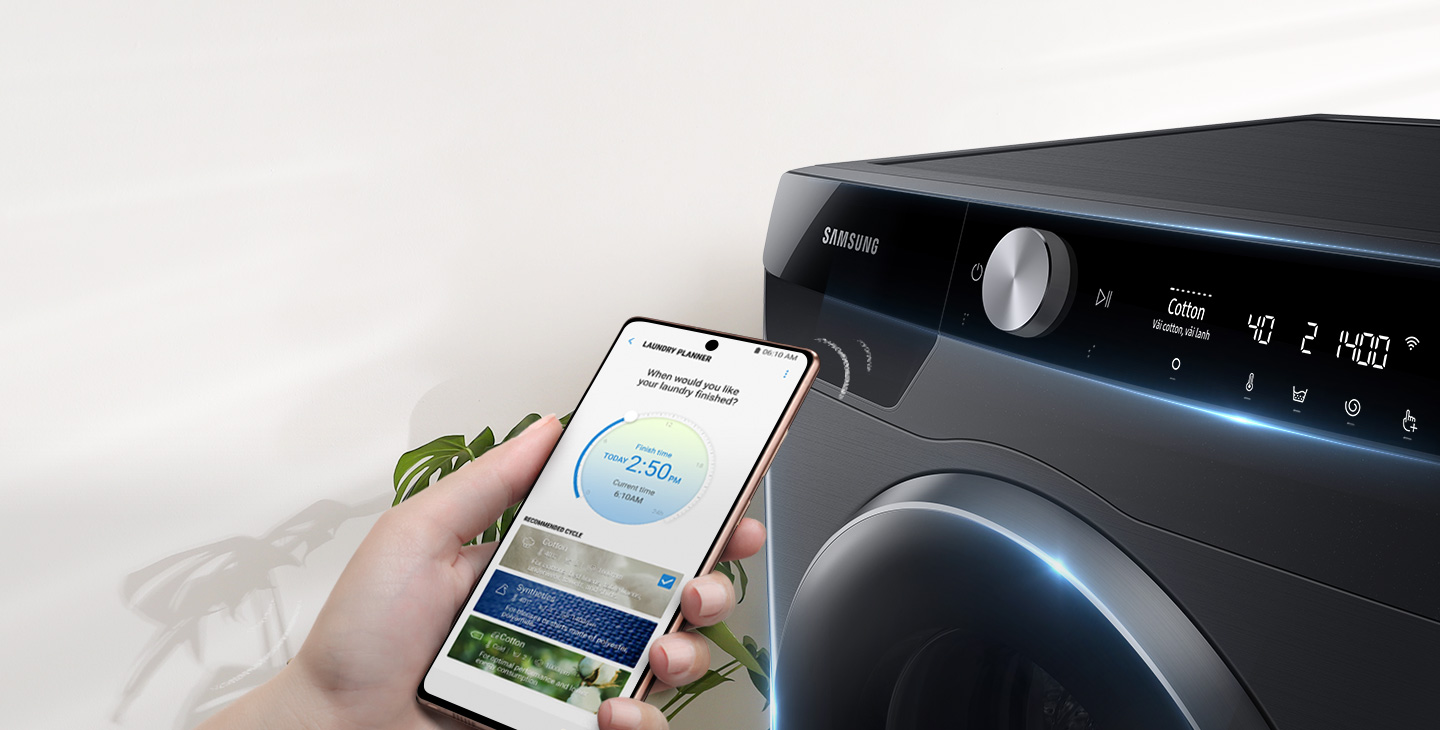 Những tính năng nổi bật của máy giặt Samsung tích hợp công nghệ AI